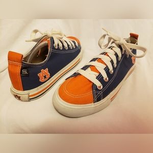 Auburn Tigers SKICKS Low-Top Shoes Orange & Blue Women's SZ 8